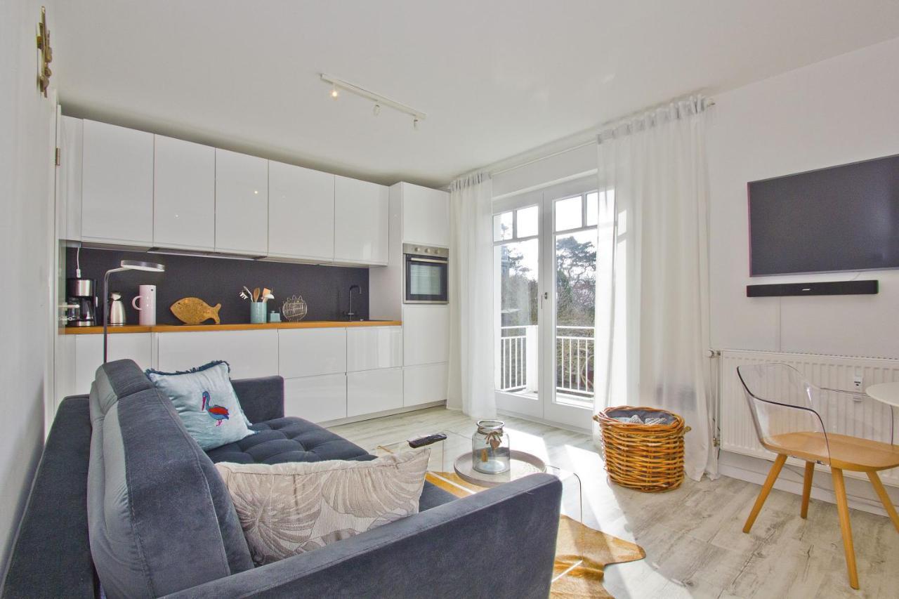 Ferienwohnung Mit Balkon Und Meerblick - Ferienresidenz Zwei Bodden Fewo 1-4 Lietzow ภายนอก รูปภาพ