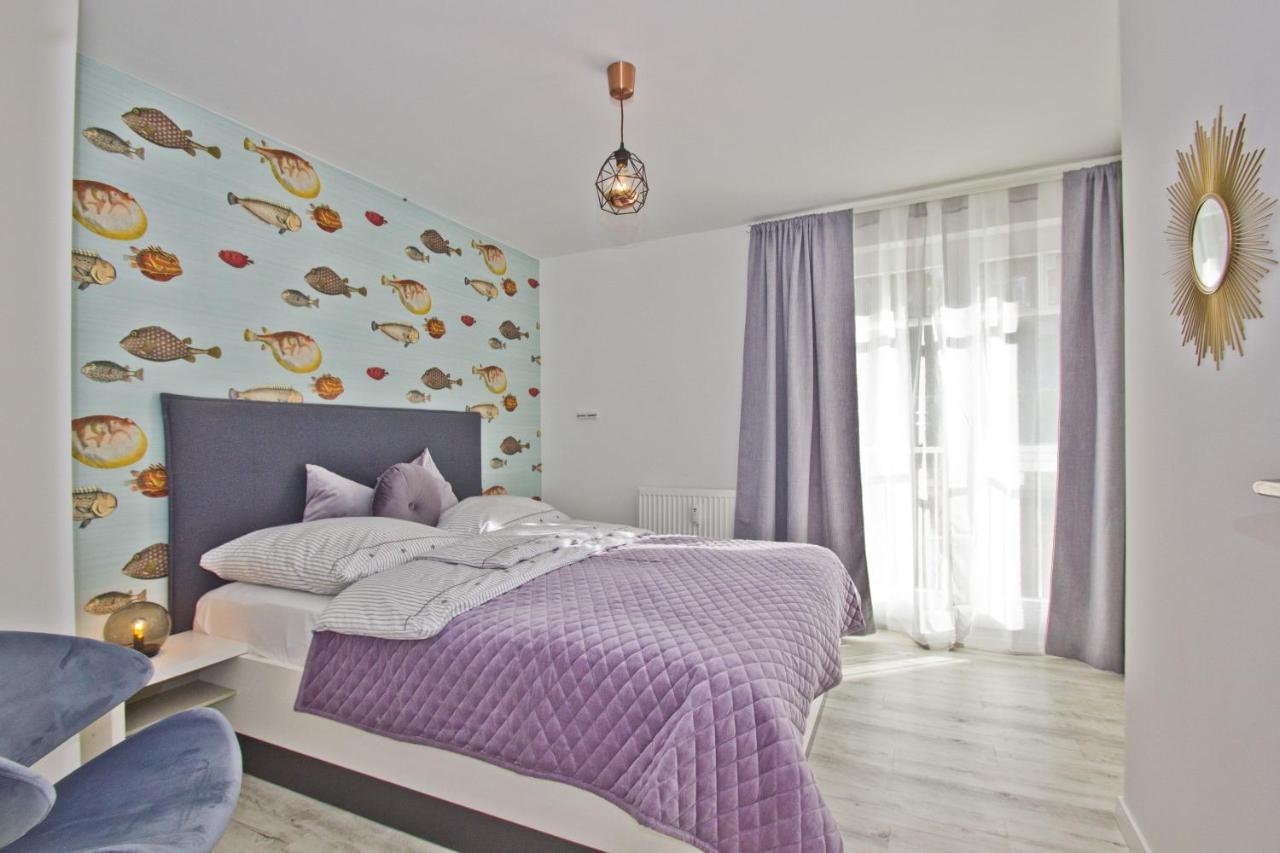 Ferienwohnung Mit Balkon Und Meerblick - Ferienresidenz Zwei Bodden Fewo 1-4 Lietzow ภายนอก รูปภาพ
